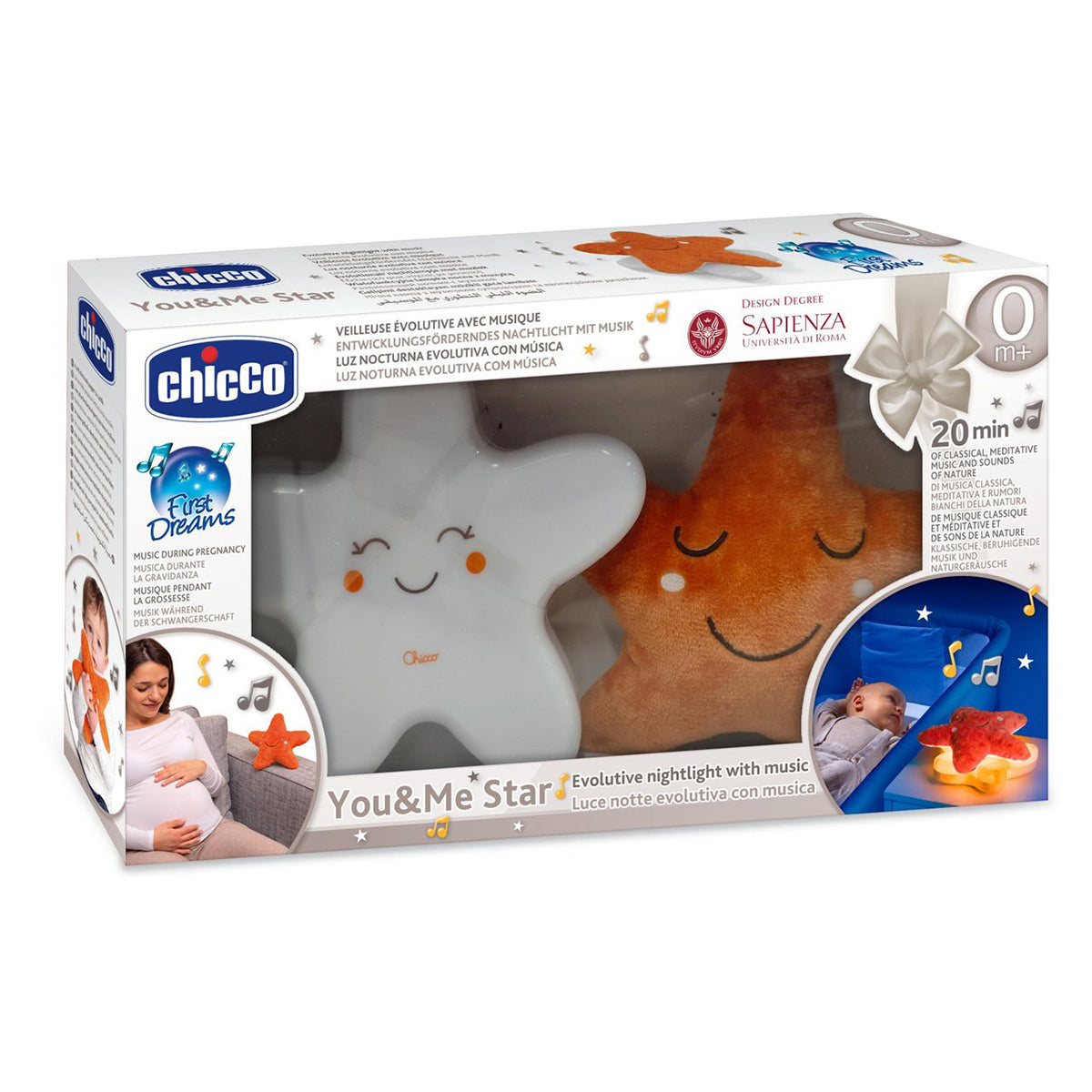 בובת מנורת לילה צ'יקו כוכב | Chicco You&Me Star