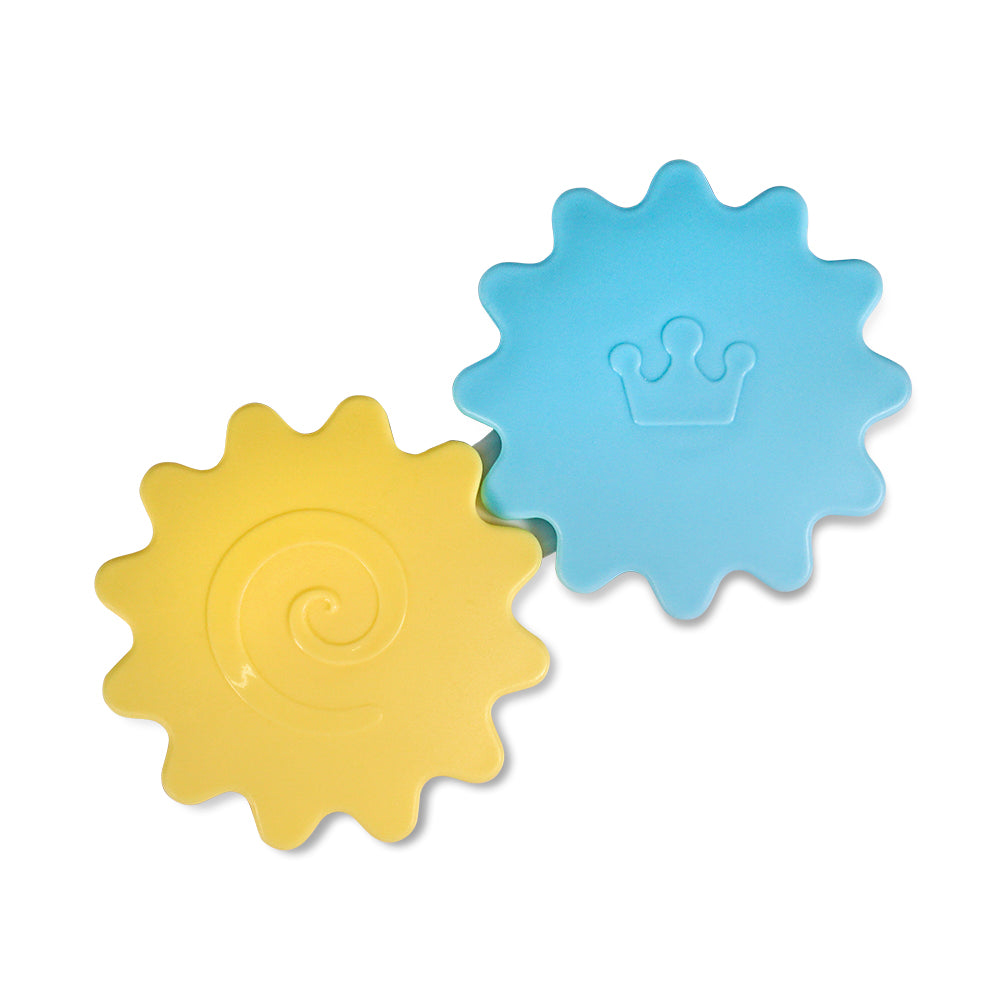 רעשן לתינוק טוויגי צהוב/תכלת | ™Twigy Rattle On Yellow/Light blue