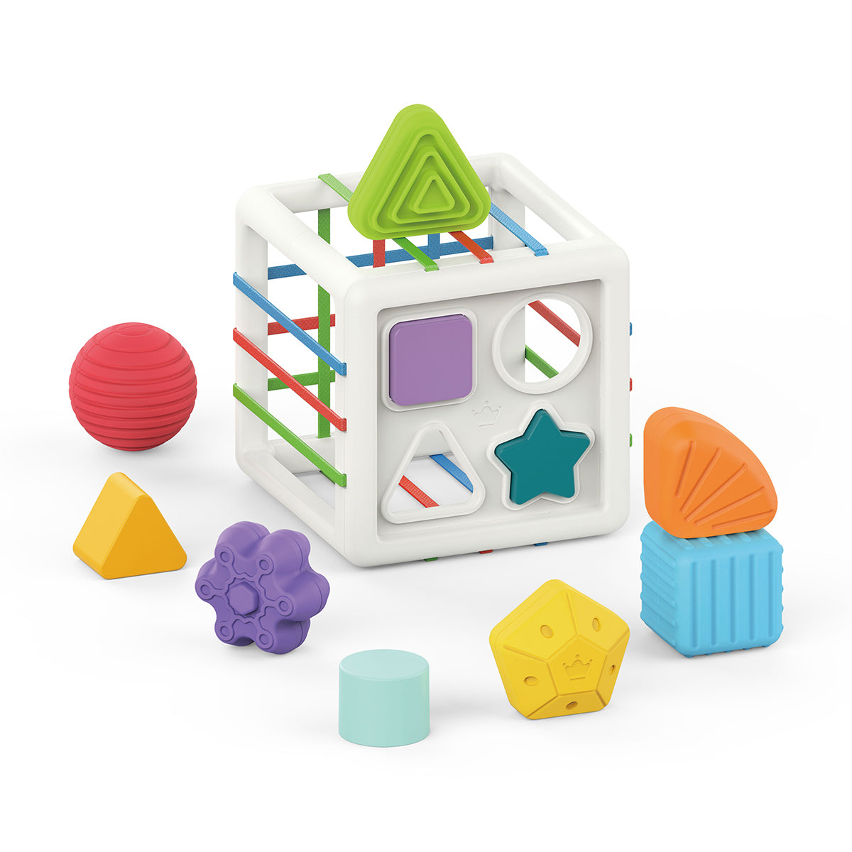 תיבת מיון צורות האנגר | Huanger Shape Sorting Baby Toy