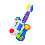 גיטרה מוסיקלית טוויגי כחול/לבן | Twigy Musical & Light Guitar Blue/White