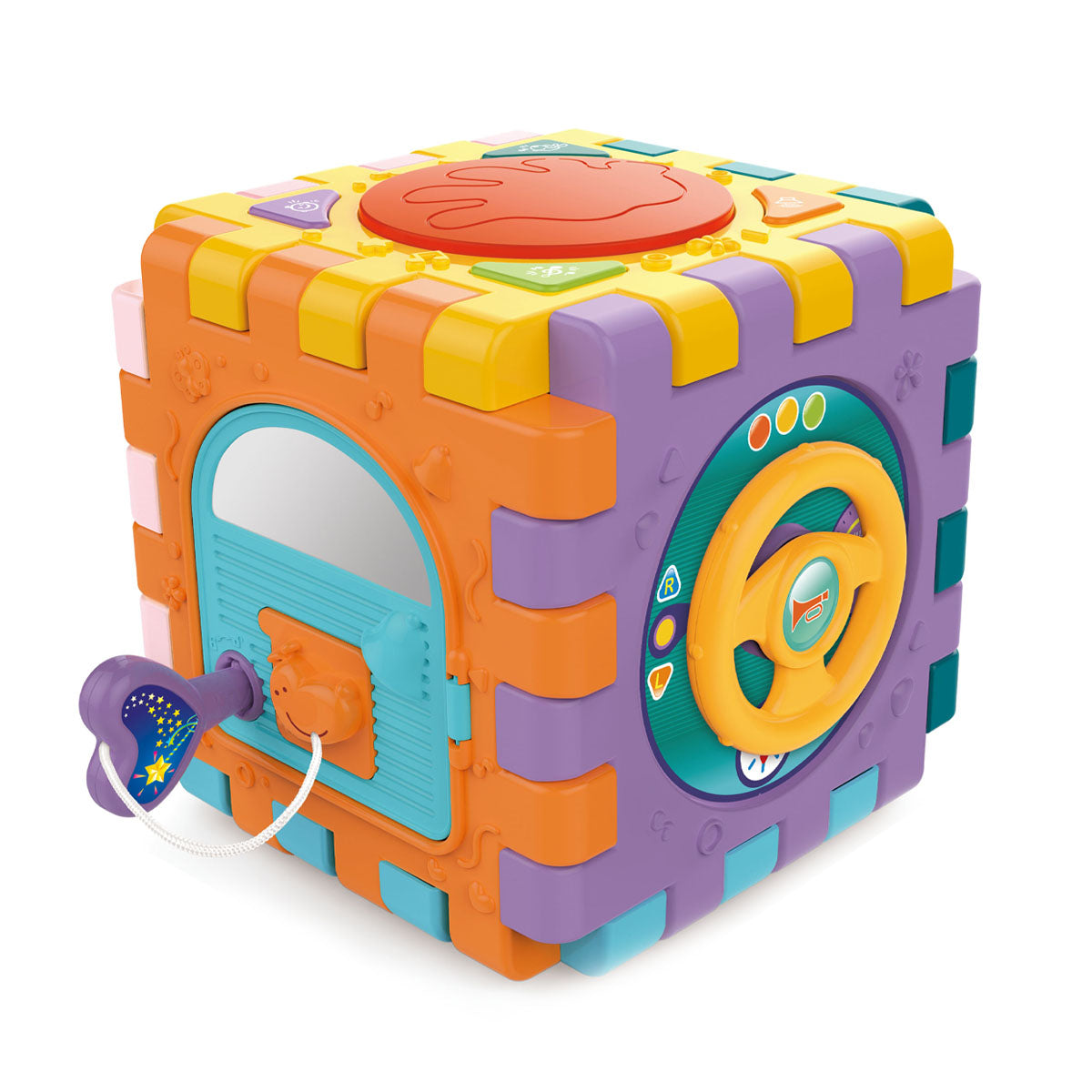 קוביית פעילות האנגר | Huanger Baby Blocks