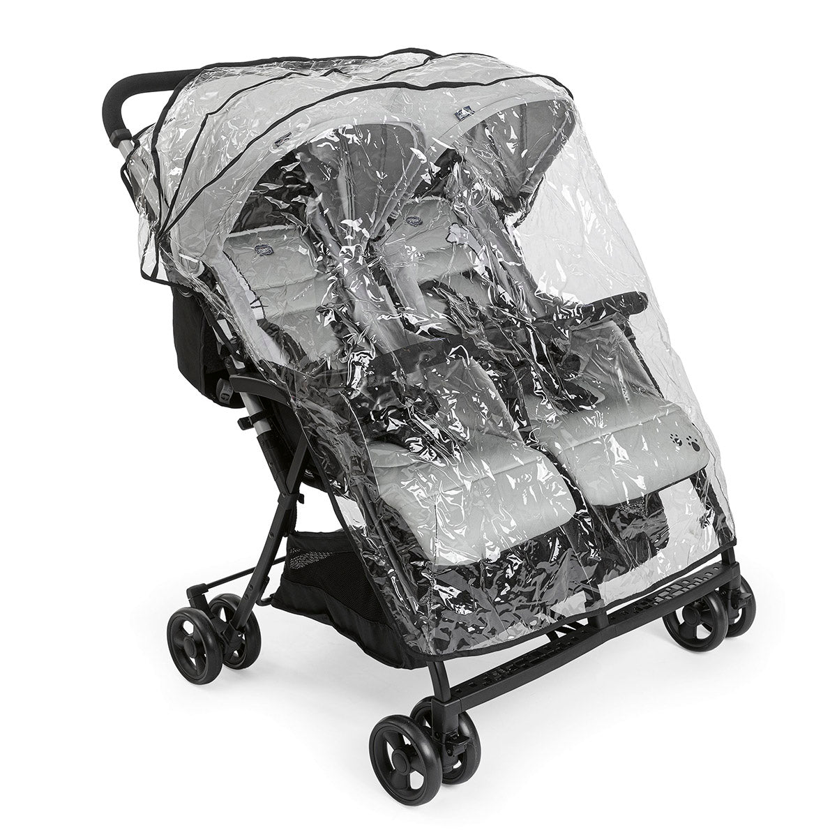 עגלת תאומים צ'יקו הוללה אפור | Chicco Ohlala Twin Silver Cat