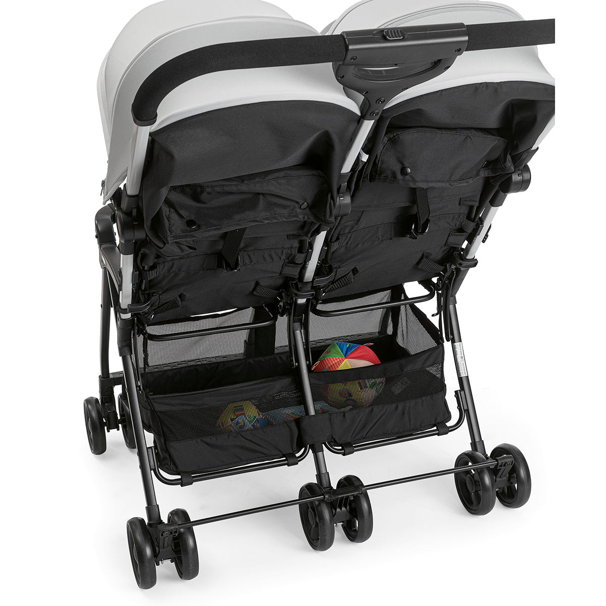עגלת תאומים צ'יקו הוללה אפור | Chicco Ohlala Twin Silver Cat