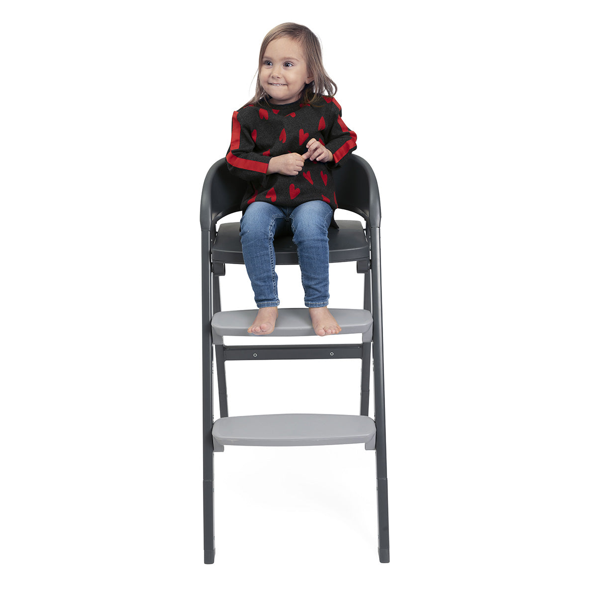 כיסא אוכל גבוה צ'יקו קרשנדו אפ שחור | Chicco Crescendo UP Highchair Black RE Lux
