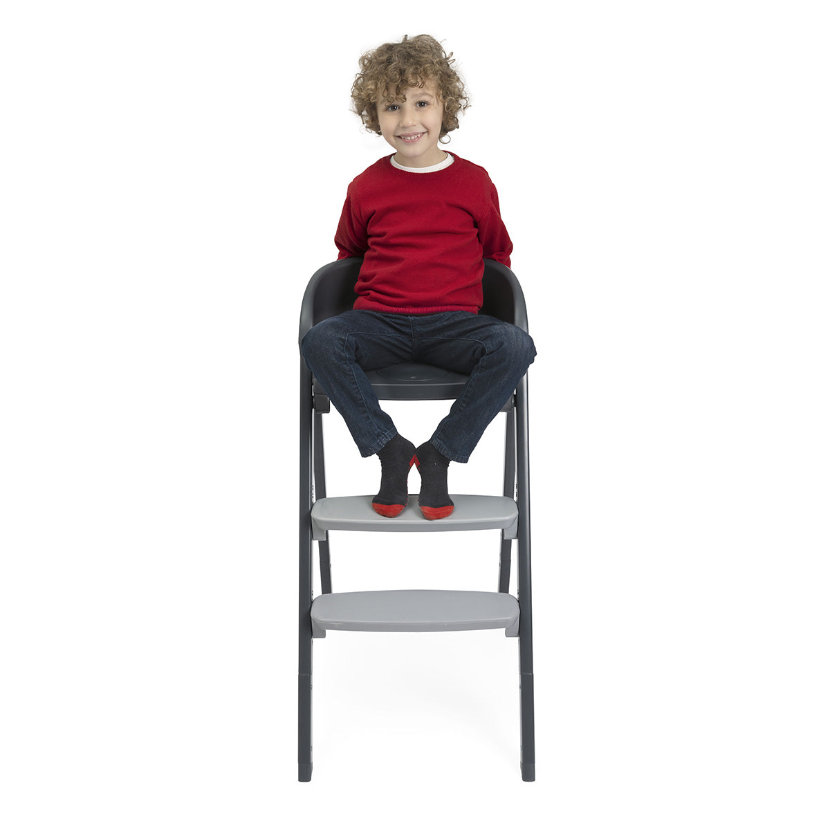 כיסא אוכל גבוה צ'יקו קרשנדו אפ שחור | Chicco Crescendo UP Highchair Black RE Lux