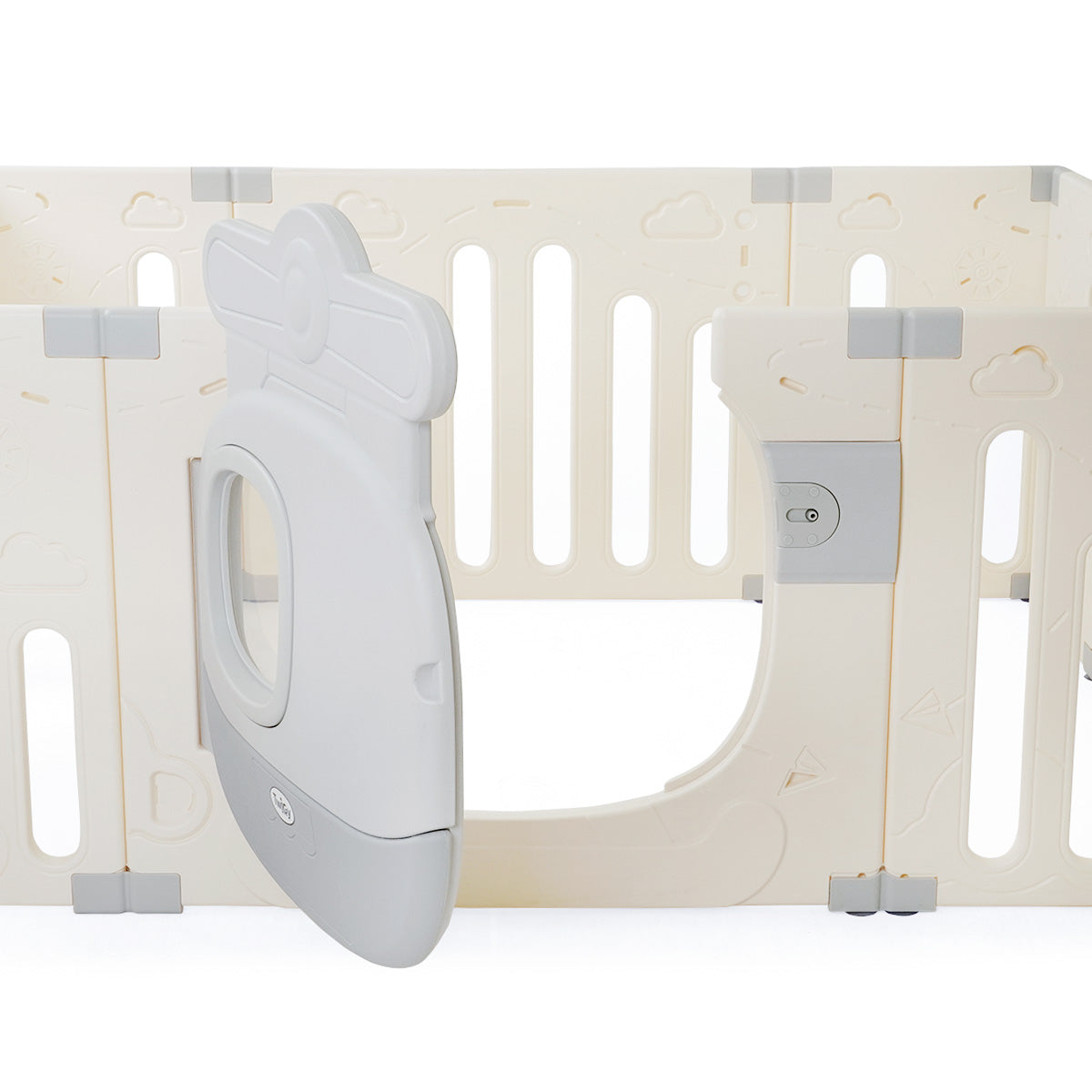 גדר פעילות לתינוק טוויגי ‏‏‏‏לבן/אפור | Twigy My Playspace White/Grey