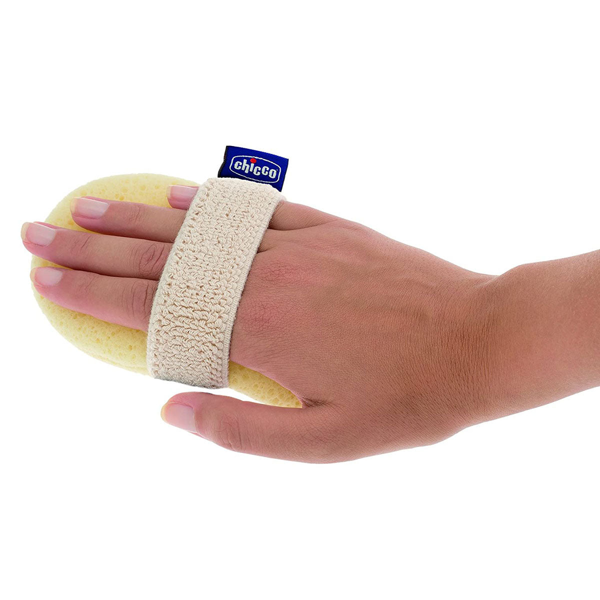 ספוג כפפה צ'יקו צהוב | Chicco Sponge Bath Glove Tender Touch
