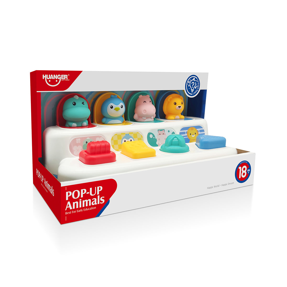 חיות קופצות האנגר | Huanger Peekaboo Toy