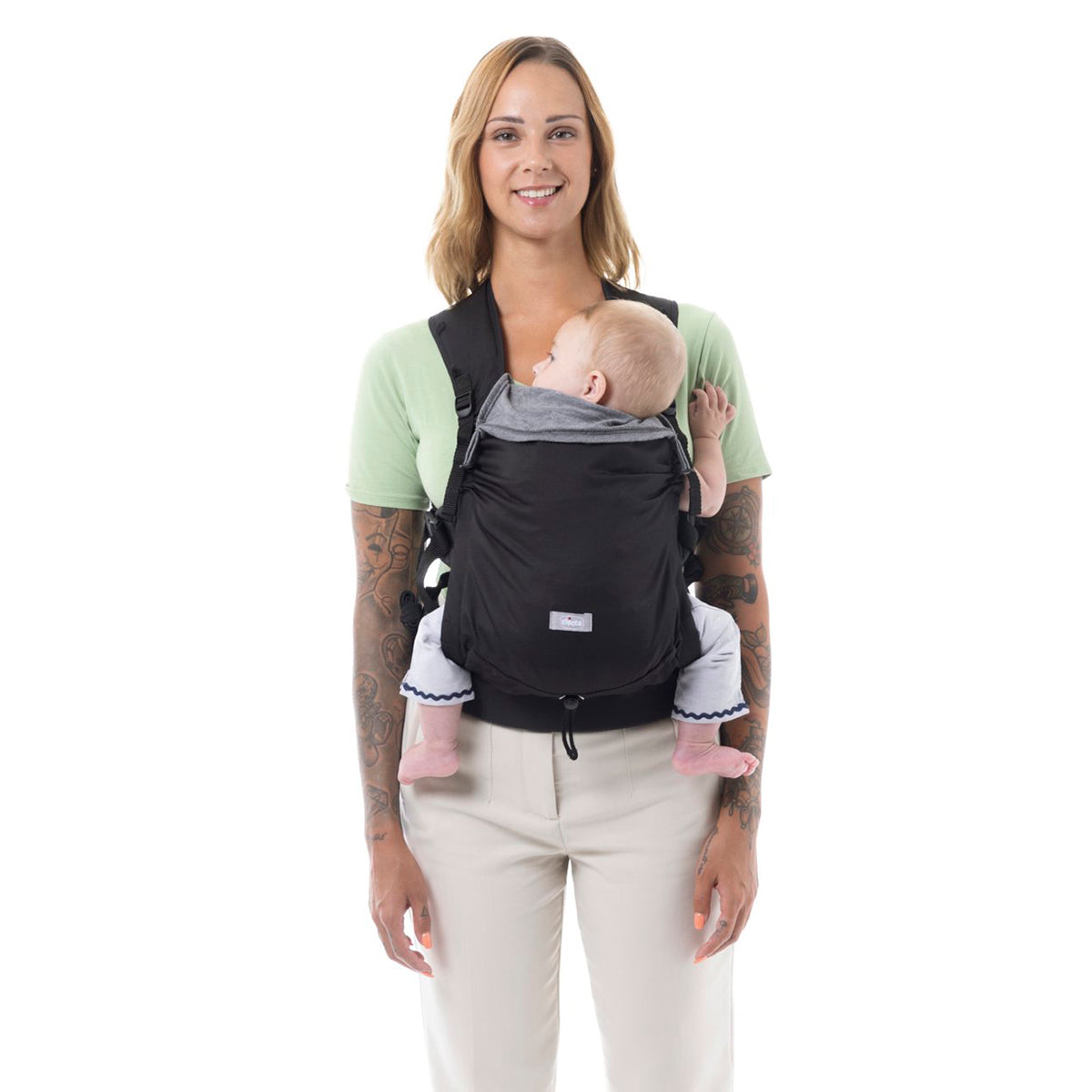 מנשא צ'יקו סקין פיט שחור | Chicco Skin Fit Black Beauty
