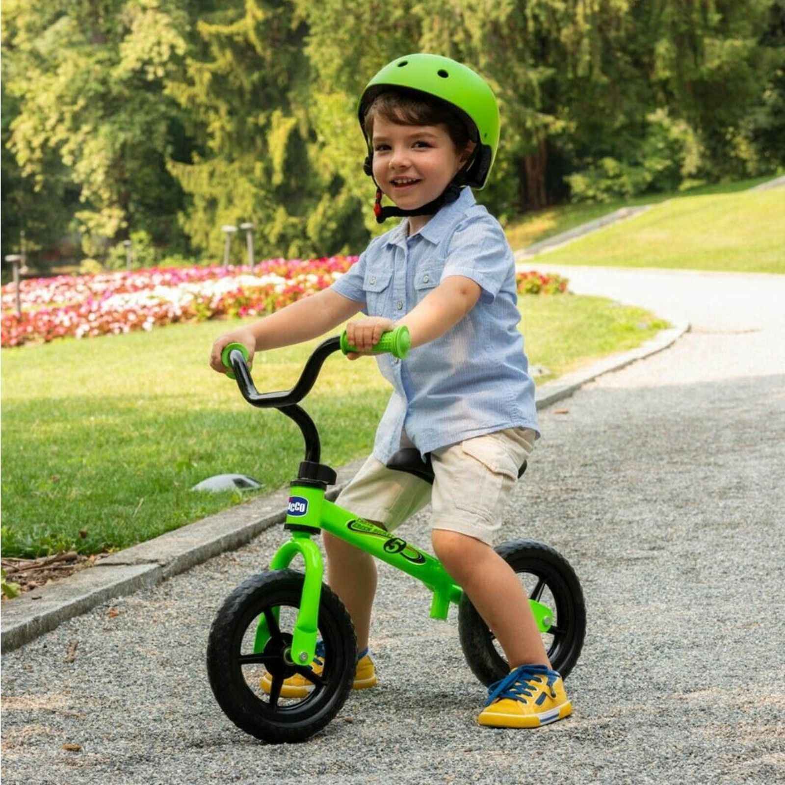 אופני איזון צ'יקו ורוד ולבן | Chicco Balance Bike Pink & White