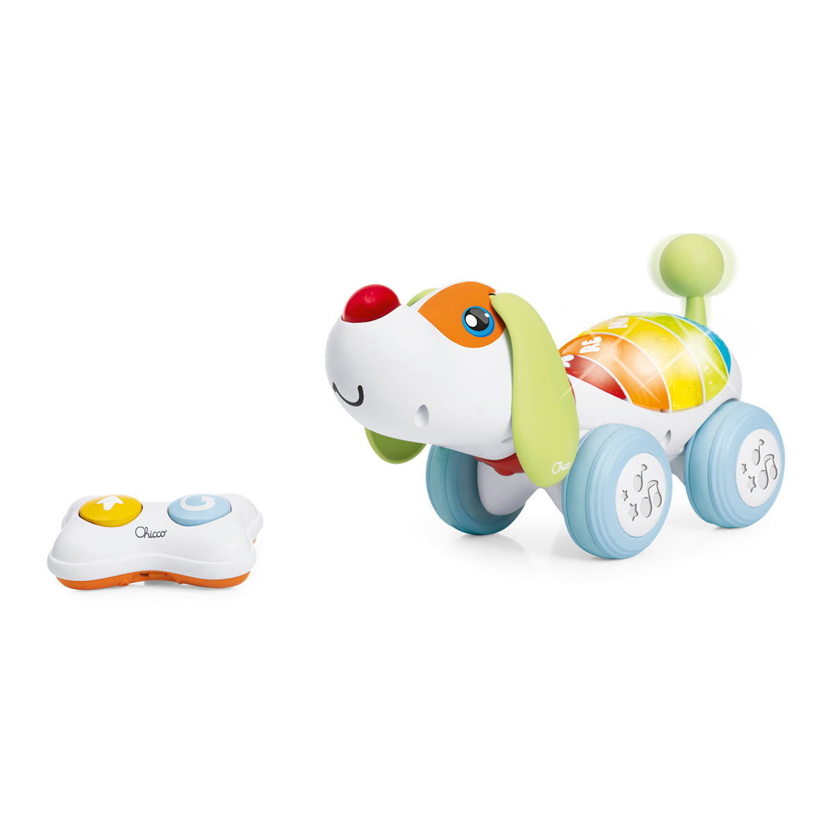 כלב אלקטרוני עם שלט צ'יקו צבעוני | Chicco Toy DogRemi RC Colorful