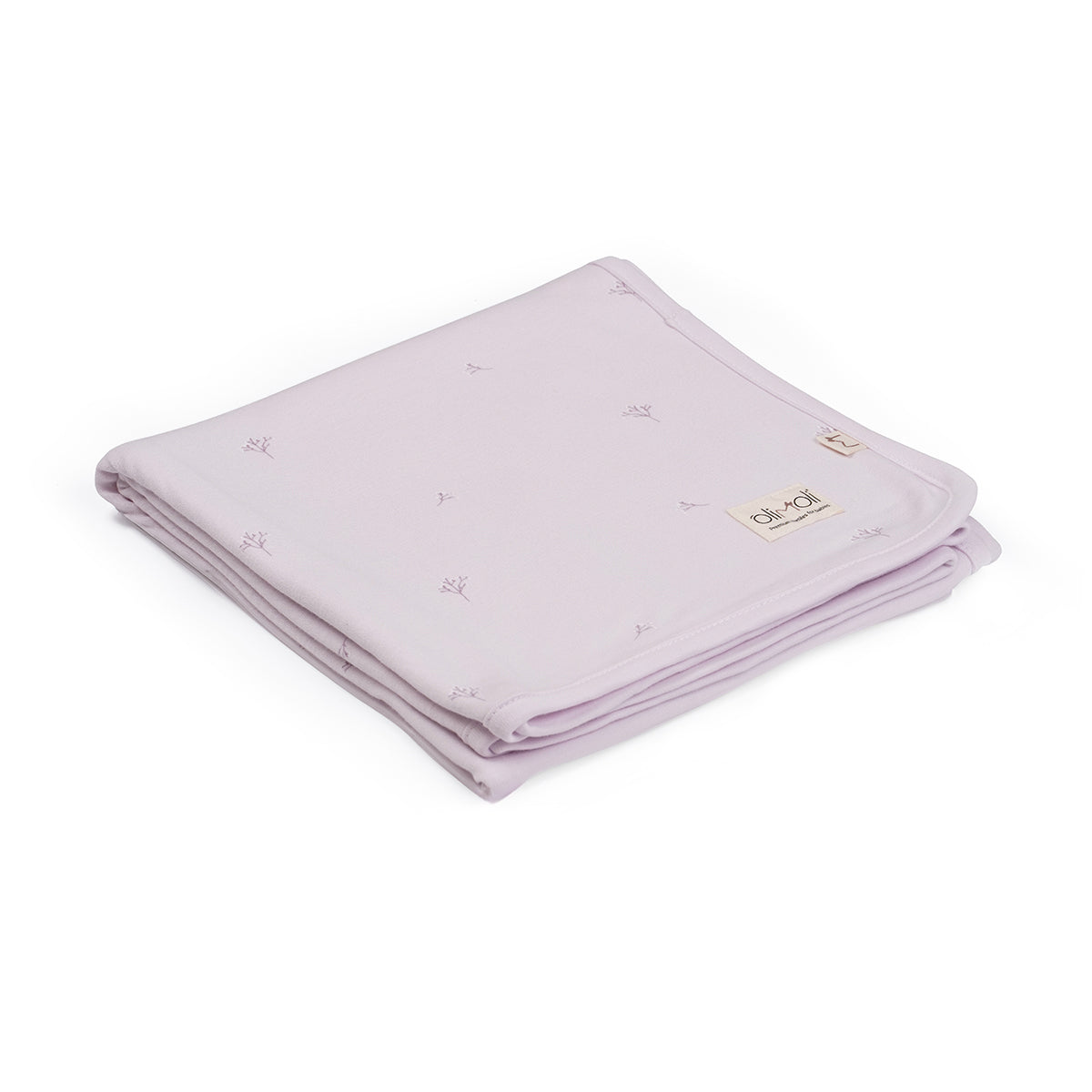 שמיכת קיץ S אולימולי ליין הרמוניית לילך | Olimoli Lilac Harmony Summer Blanket 80X80 cm