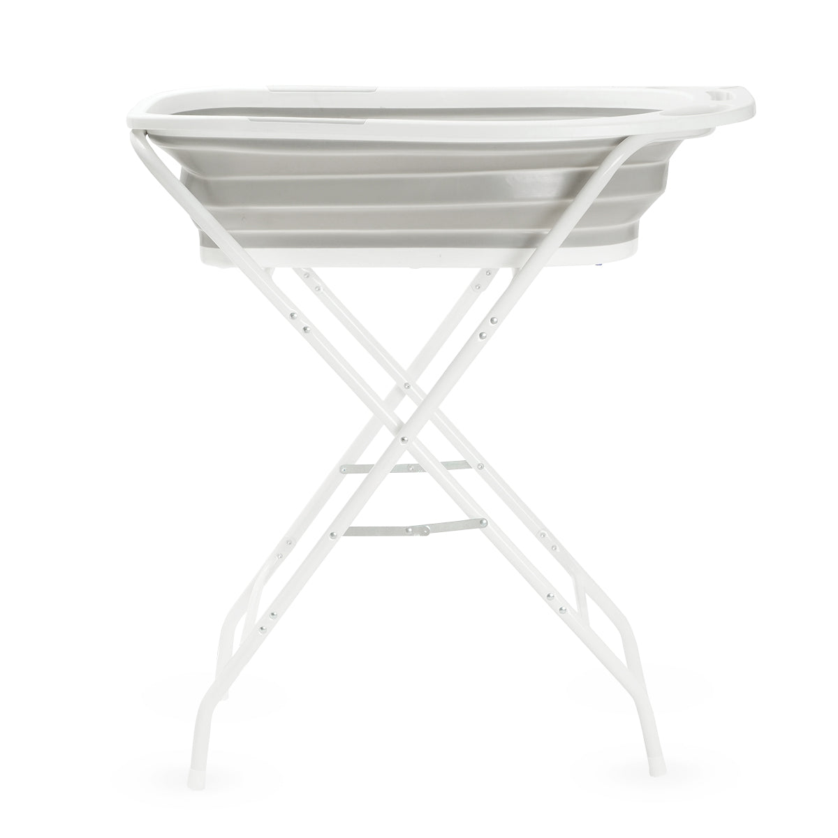 ערכת אמבטיה מתקפלת + מעמד טוויגי כנרת קרם | Twigy Kineret Folding Bath Tub & Stand Beige