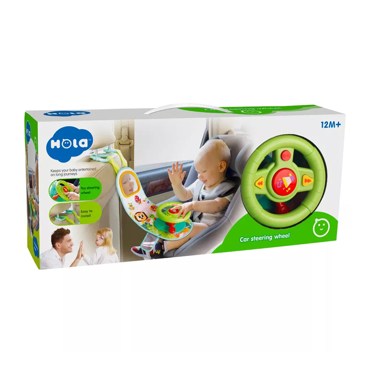 פעלולון הגה מכונית הולה טויס | Hola Toys Car Steering Wheel