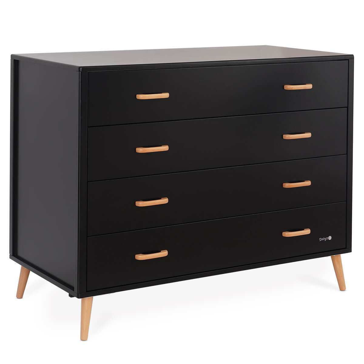 שידת אחסנה דייניז אליסון 120 ס"מ שחור/עץ | Dainy's Alison™ Dresser Black/Wood