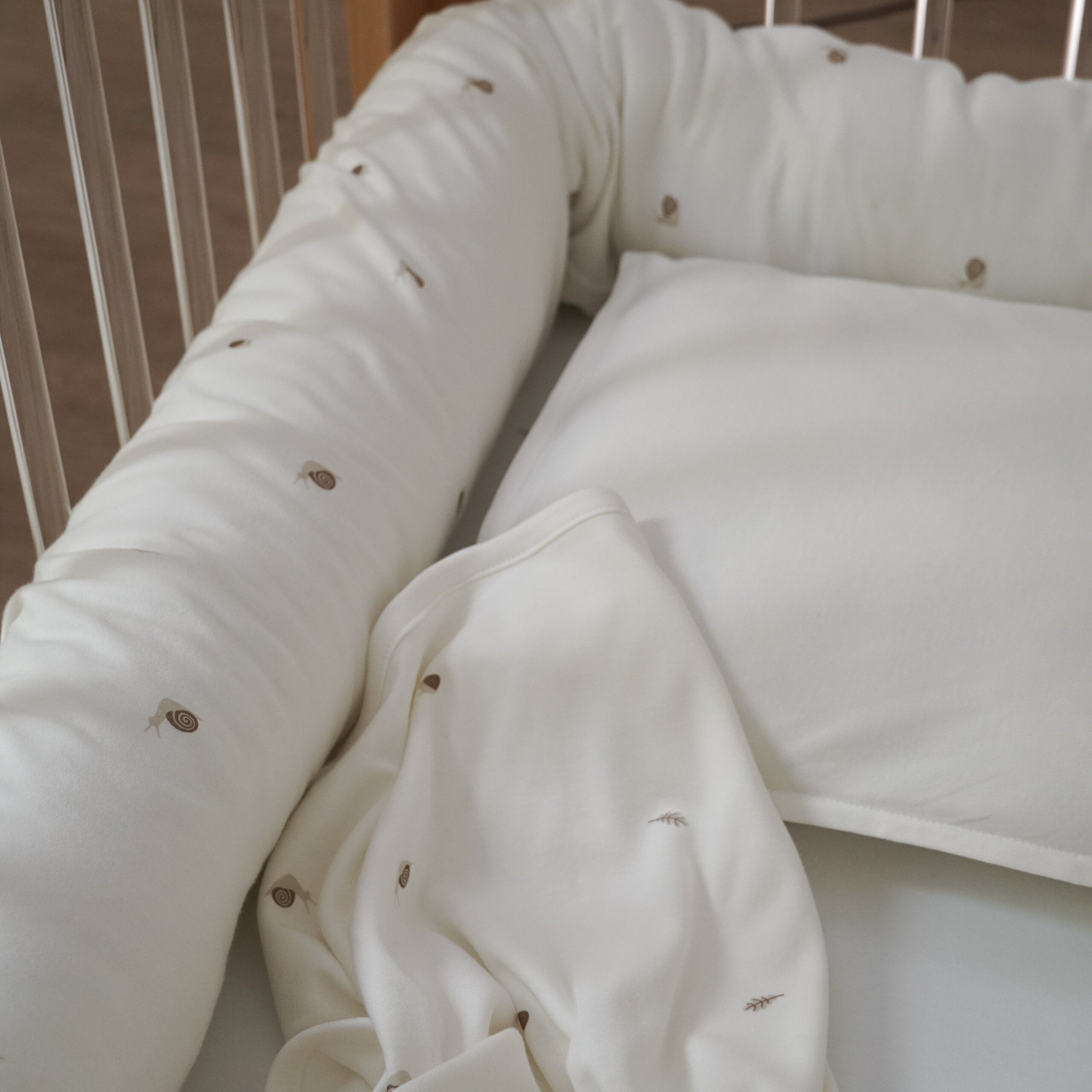 שמיכת קיץ M אולימולי ליין שבלול | Olimoli Snail Summer Blanket 100X75 cm