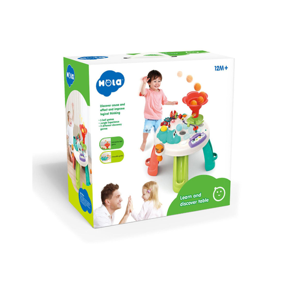 שולחן פעילות הולה טויס | Hola Toys Learn and Discover Table