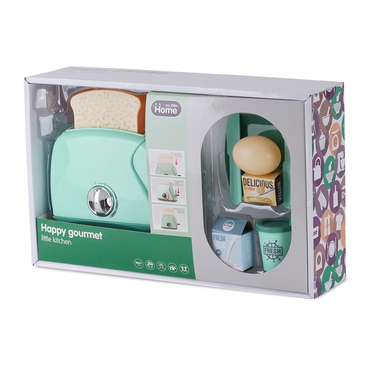 סט טוסטר ירוק | Toster Set Green