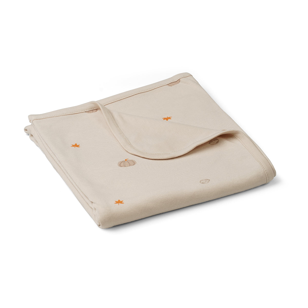 שמיכת קיץ S אולימולי ליין דלעת | Olimoli Pumpkin Mood Summer blanket 80X80 cm