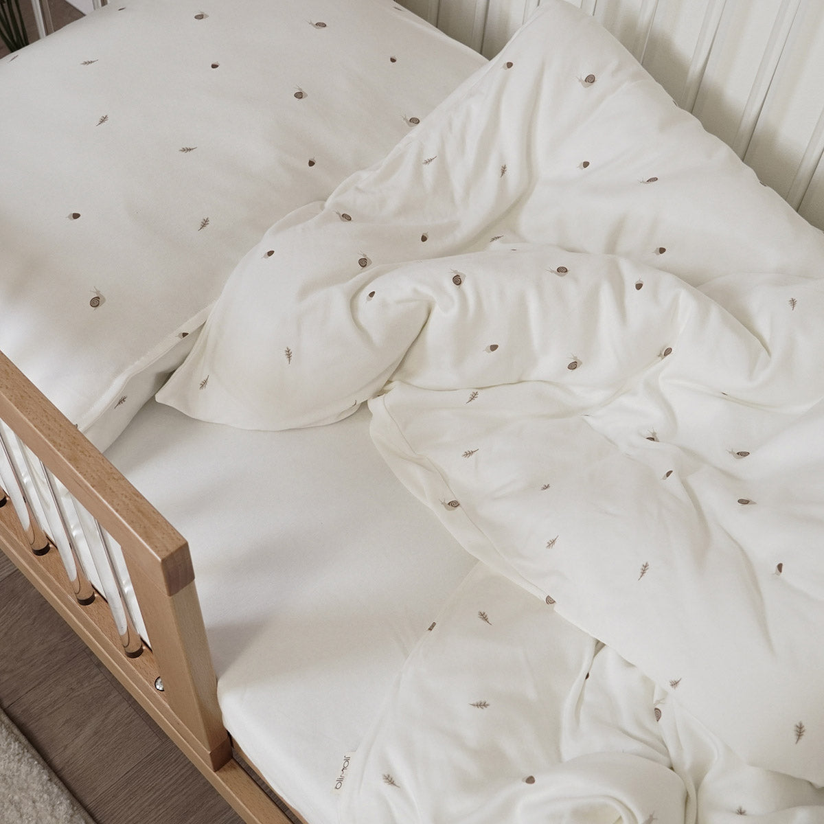 ציפה לשמיכה אולימולי ליין שבלול | Olimoli Snail Duvet Blanket Cover 150X100 cm