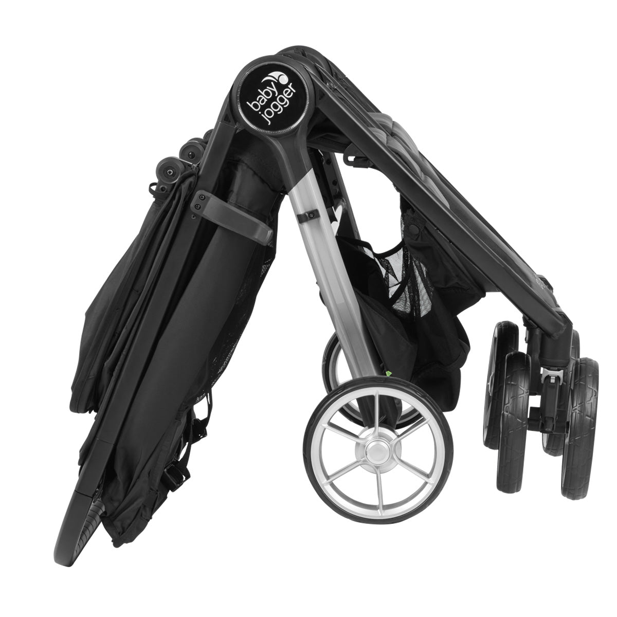 עגלת תאומים בייבי ג'וגר סיטי מיני 2 אפור | Baby Jogger City Mini® 2 Double Slate