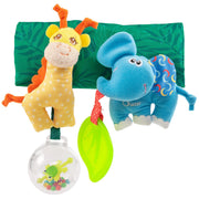 צעצוע לעגלה פיל וג'ירף צ'יקו | Chicco – Out And About With Gilby And Eli