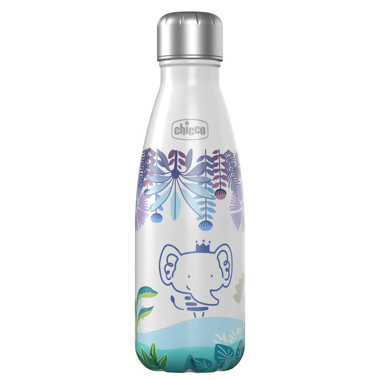 תרמוס / בקבוק נירוסטה צ'יקו 500 מ"ל פיל | Chicco Inox Bottle 500ML Elephant