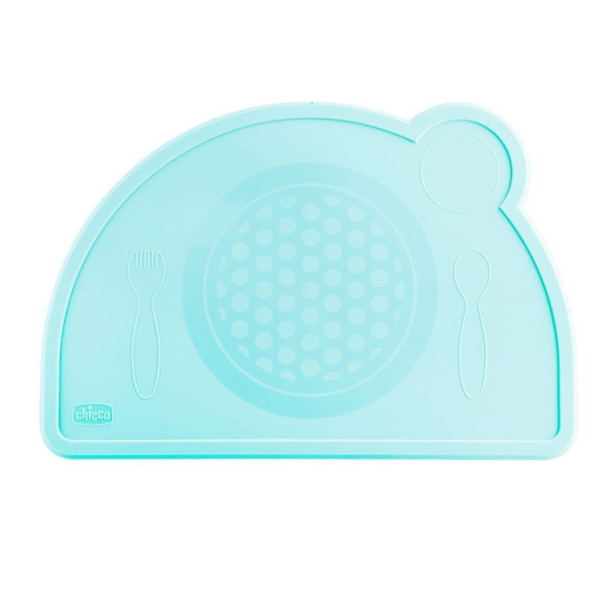 פלייסמנט סיליקון צ'יקו טורקיז | Chicco Silicone Place Mat Turquoise