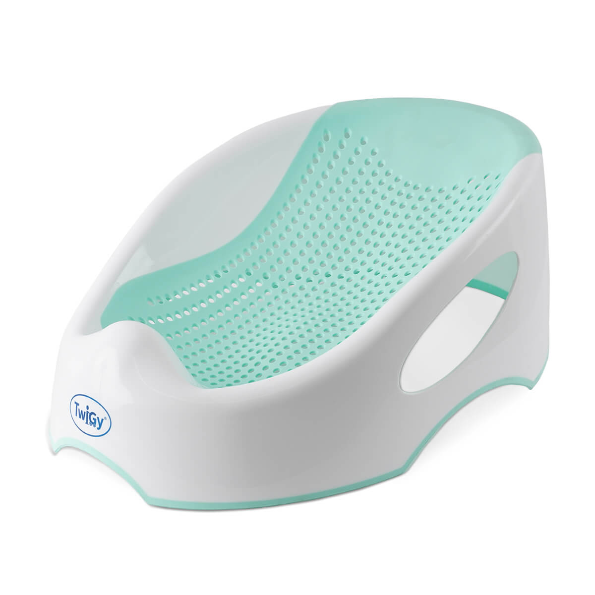 מושב אמבטיה לתינוק טוויגי ירוק ולבן | Twigy Bath Seat Light Green&White