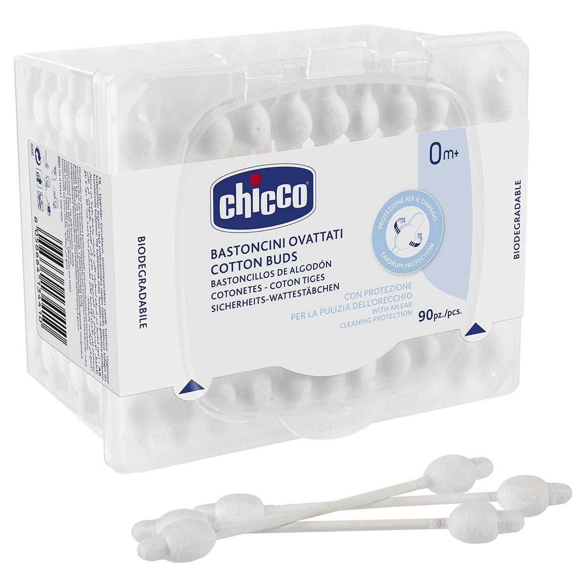 צמרוני אוזניים צ'יקו 90 יחי' | Chicco Cotton Buds