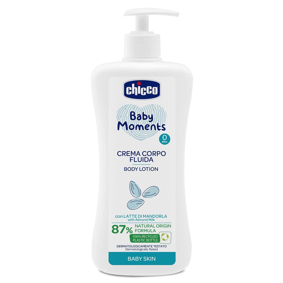 תחליב גוף צ'יקו בייבי מומנטס 500 מ"ל | Chicco Baby Moments Body Lotion Cream
