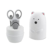 ערכת טיפוח 4 ב-1 צ'יקו חיות דב קוטב | Twigy Manicure Set Animals Polar Bear