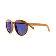 משקפי שמש לילדים 5Y+ צ'יקו  דמוי עץ/כחול |  Chicco Sunglasses +5Y Wood