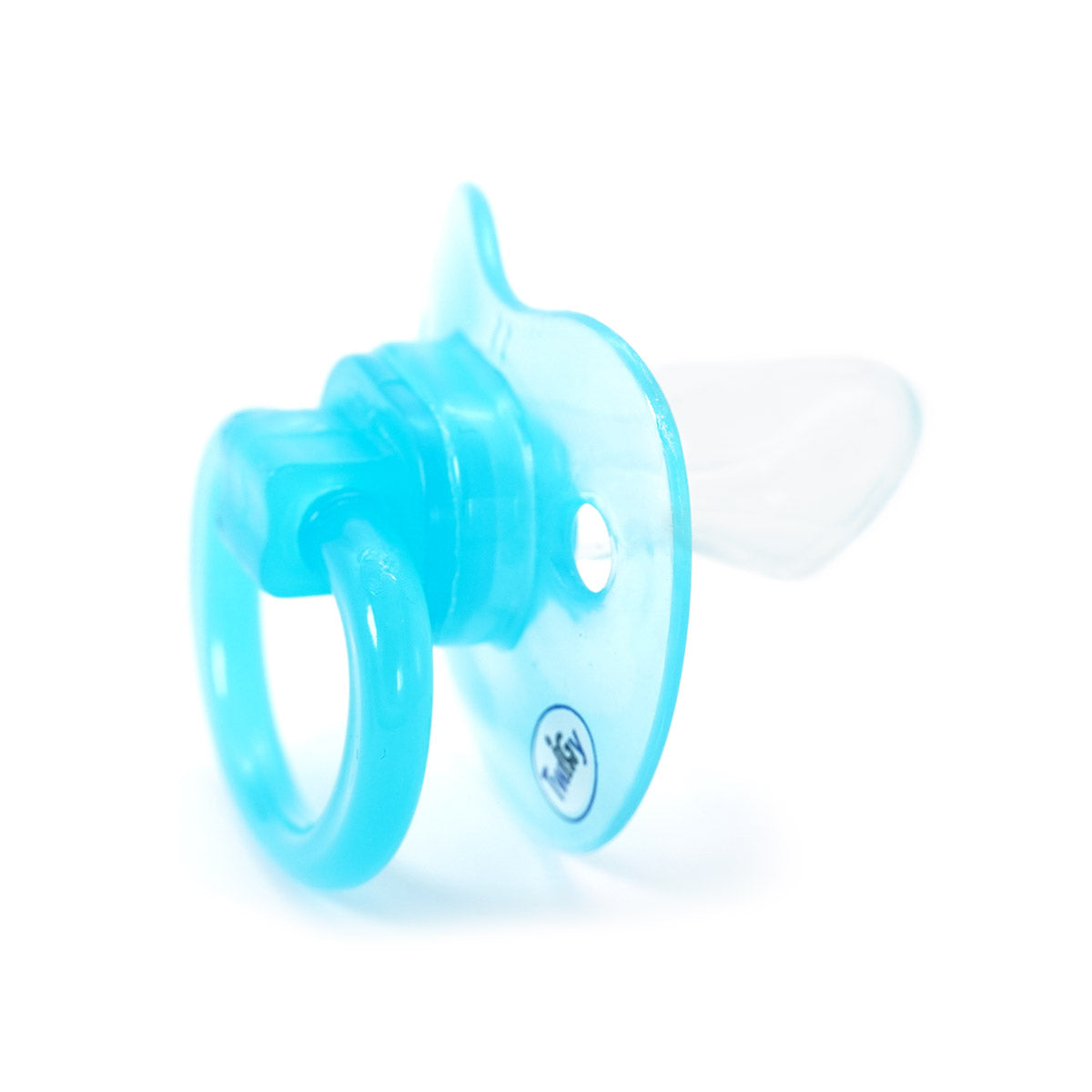 שלישיית מוצצי סיליקון טווגי 6+ כחול/ירוק | Flawlesse™ Silicone Pacifier Large