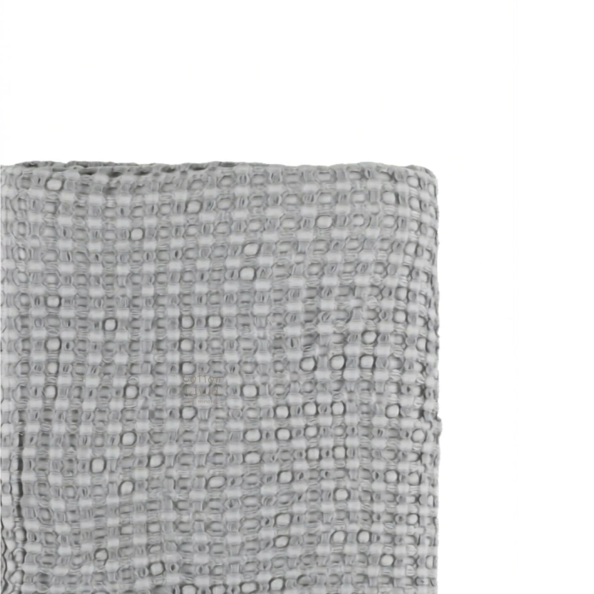 שמיכת פיקה גדולה צבע כחול Cotton cloud | Minene