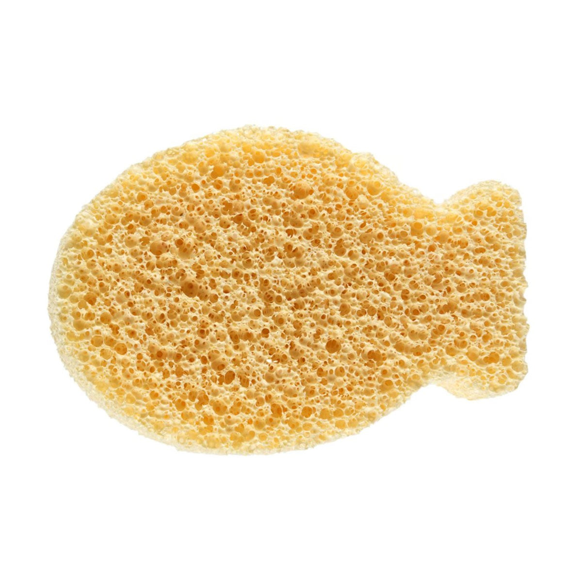 ספוג לאמבטיה צ'יקו בצורת דג צהוב | Chicco Silver Ion Sponge Tender Touch