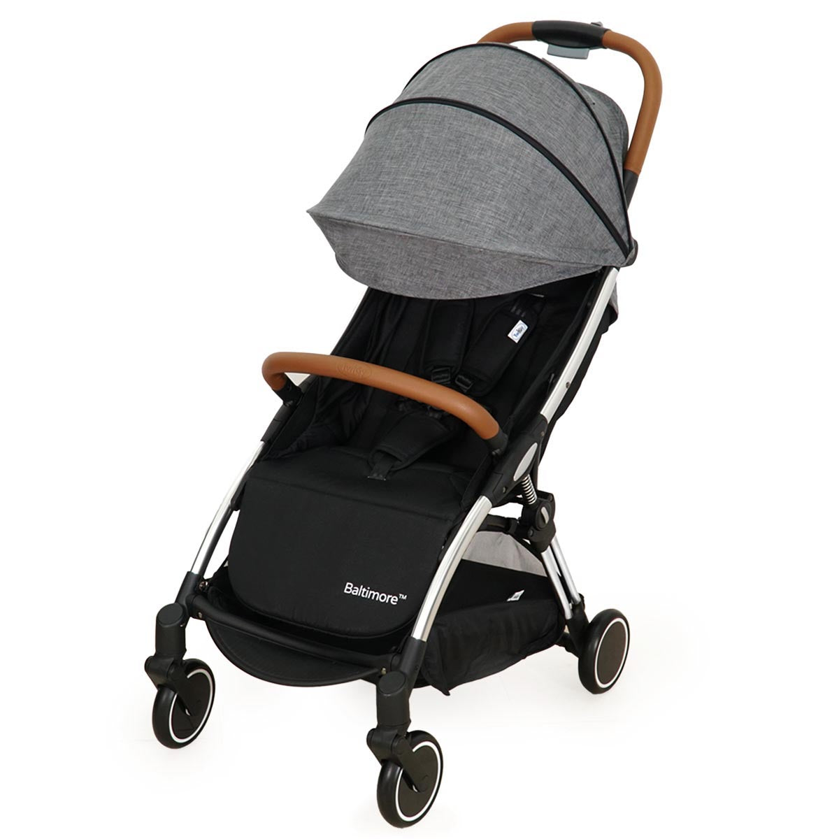 טיולון טוויגי בלטימור שחור ואפור | ™Twigy Baltimore Black and Grey