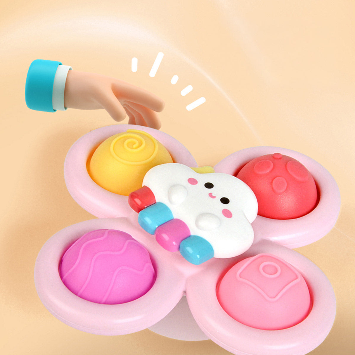 ספינר חד קרן מארז 3 יח' אינג בייבי | Ing Baby Unicorns Spin 3 pcs
