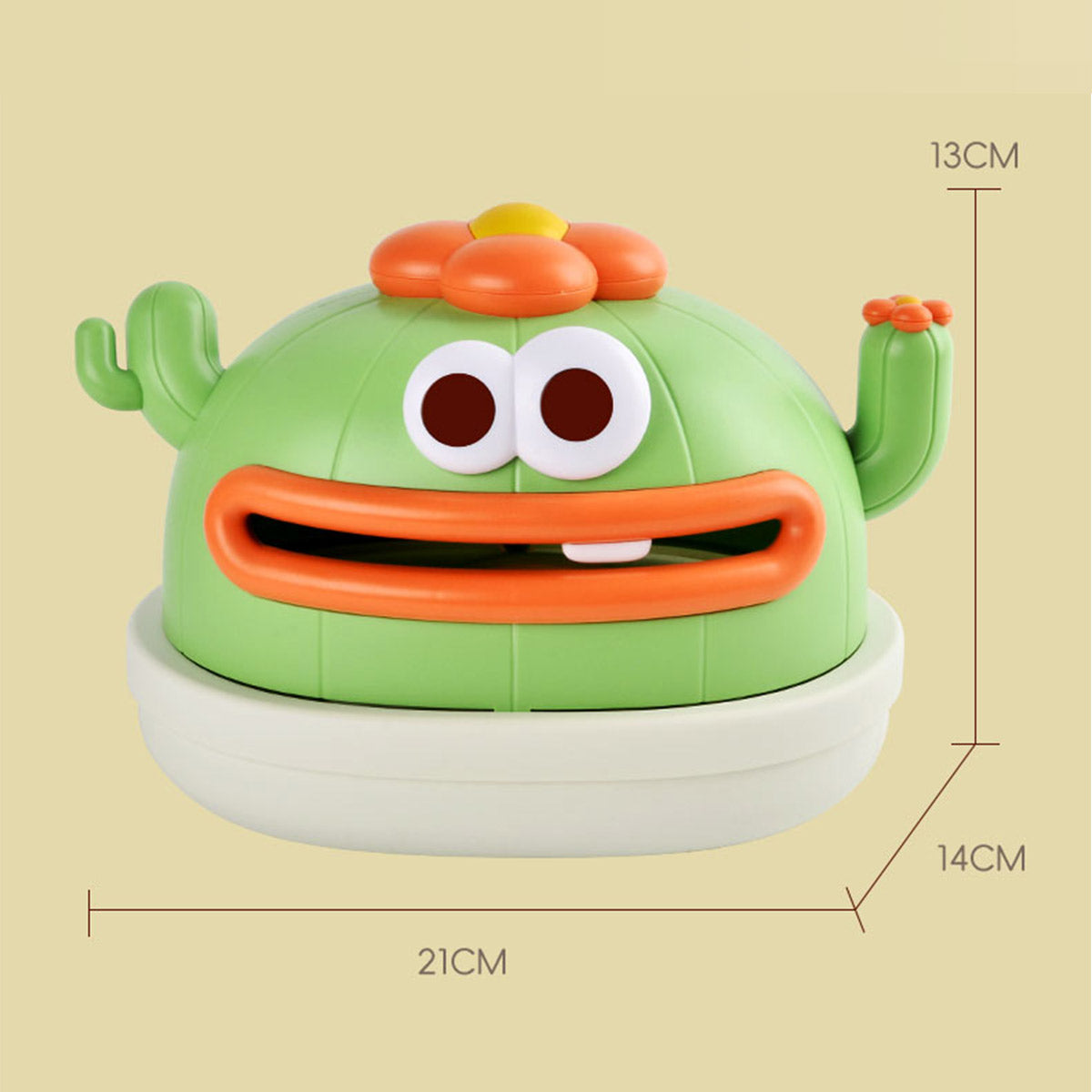 קופסת קקטוס מרקמים והתאמת צורות אינג בייבי | Ing Baby Cactus Simulation Tissue Box
