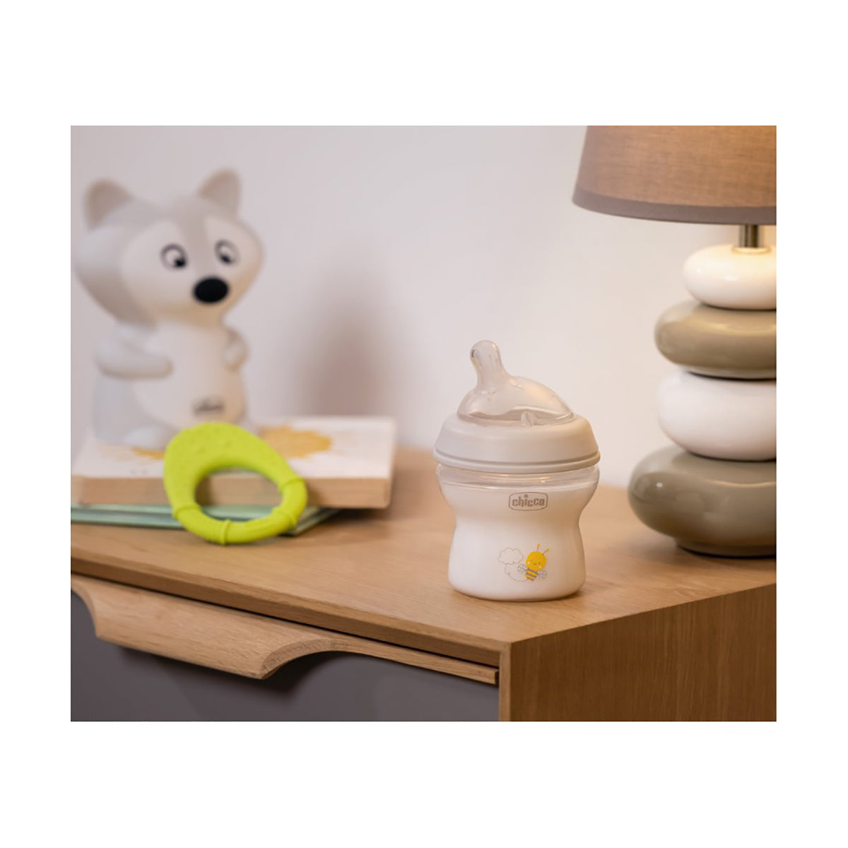 בקבוק נטורל פילינג ניטרלי 250 מ"ל 2M+ | Chicco Natural Feeling Uni