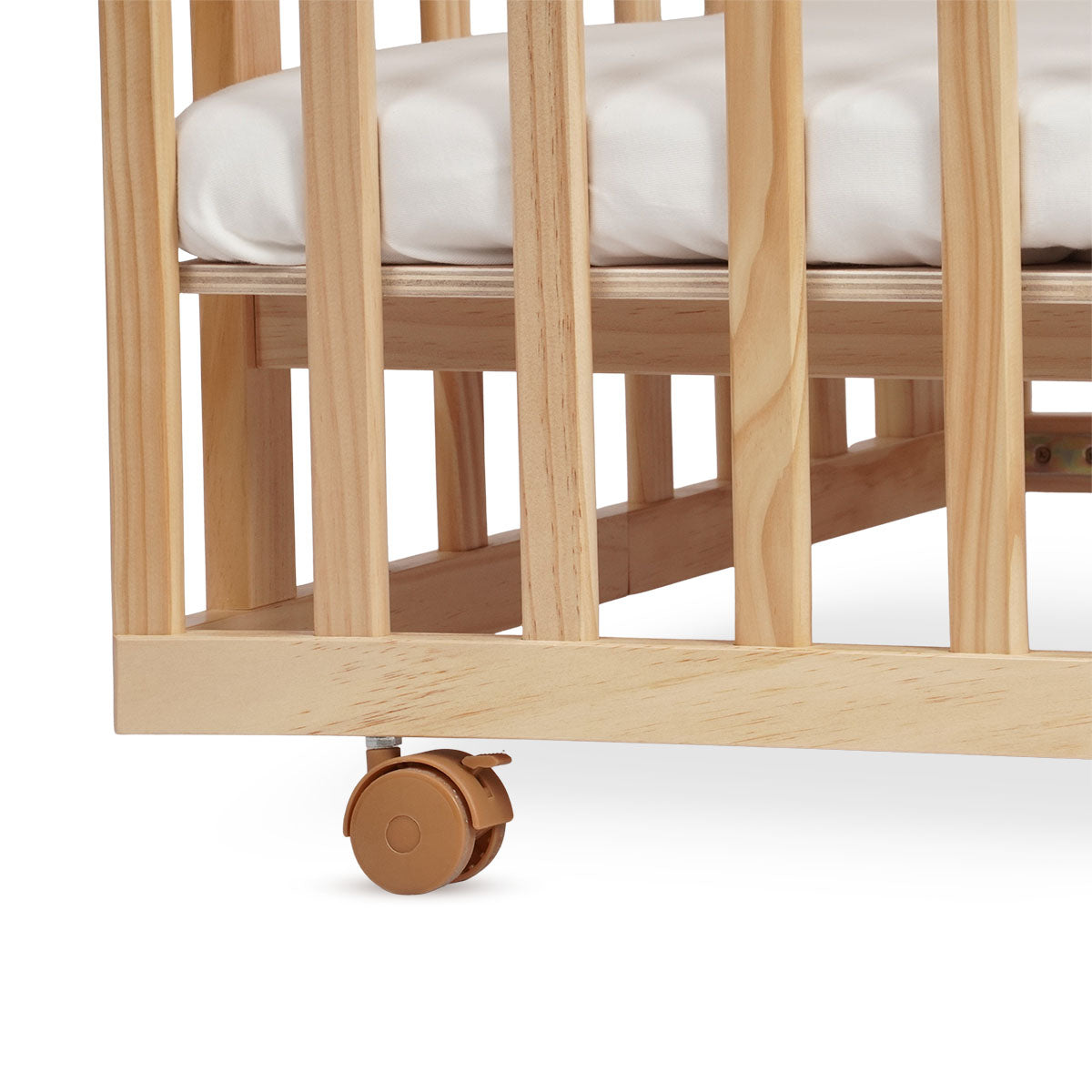 לול עץ לתינוק טוויגי ג'פרסון עץ טבעי | Twigy Jefferson Natural Wood