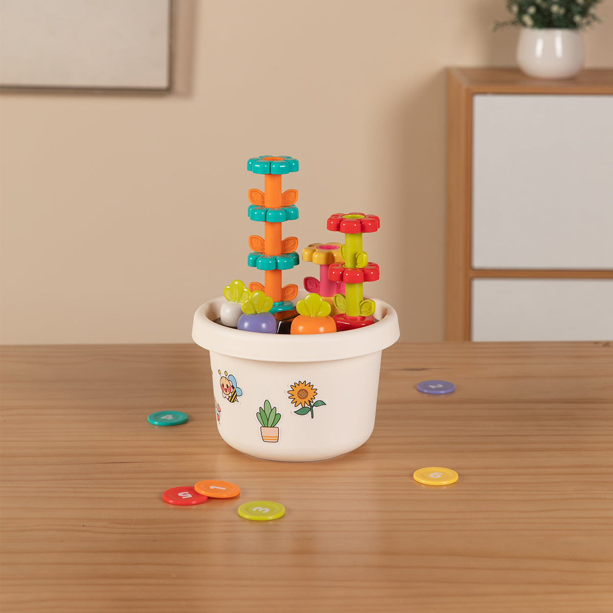 עציץ פרחים חוקר הולה טויס | Hola Toys Explore Potted Plant