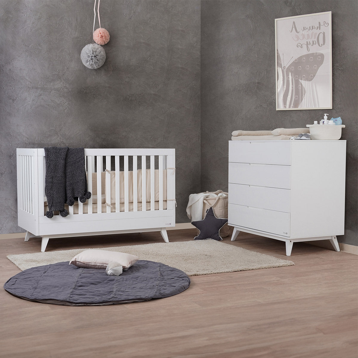 שידת אחסנה דייניז קלואי 100 ס"מ לבן קלאסי | Dainy's Chloie™ Dresser Classic White