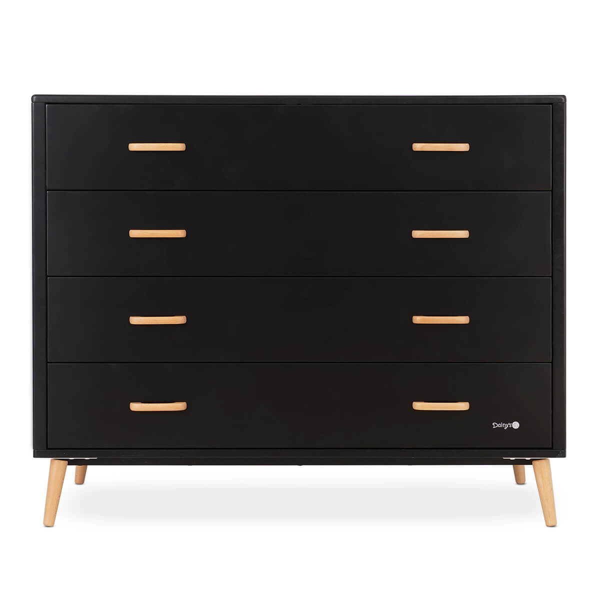 שידת אחסנה דייניז אליסון 120 ס"מ שחור/עץ | Dainy's Alison™ Dresser Black/Wood