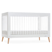 מיטת תינוק דייניז אמנדה 130X70 ס"מ לבן/אקריל | Dainy's Amanda™ Baby Bed White/acrylic