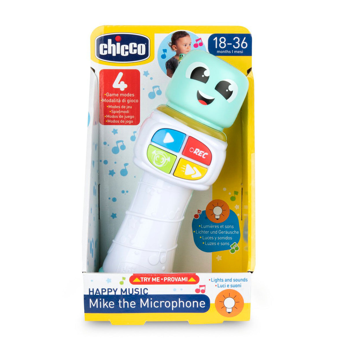 מייק המיקרופון צ'יקו | Chicco Toy HM Mike the Microphone