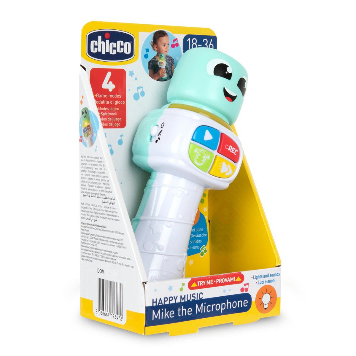 מייק המיקרופון צ'יקו | Chicco Toy HM Mike the Microphone