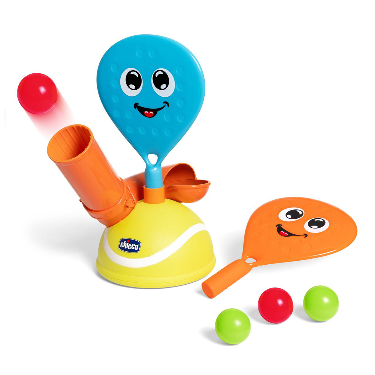 משחק טניס צ'יקו צבעוני | Chicco Padel Set Colorful