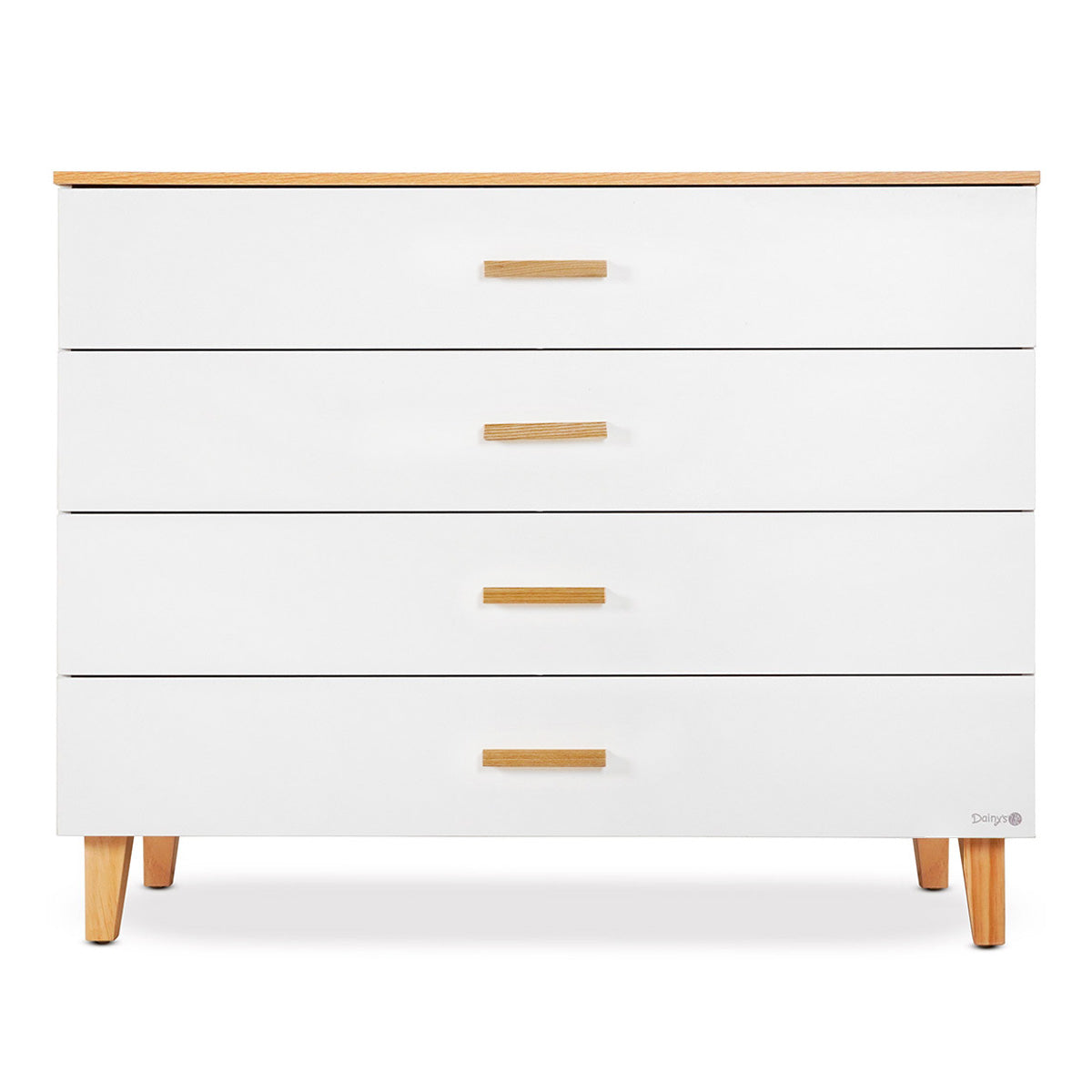 שידת אחסנה דייניז ראנצ' 120 ס"מ לבן/עץ | Dainy's Ranch™ Dresser White/Wood