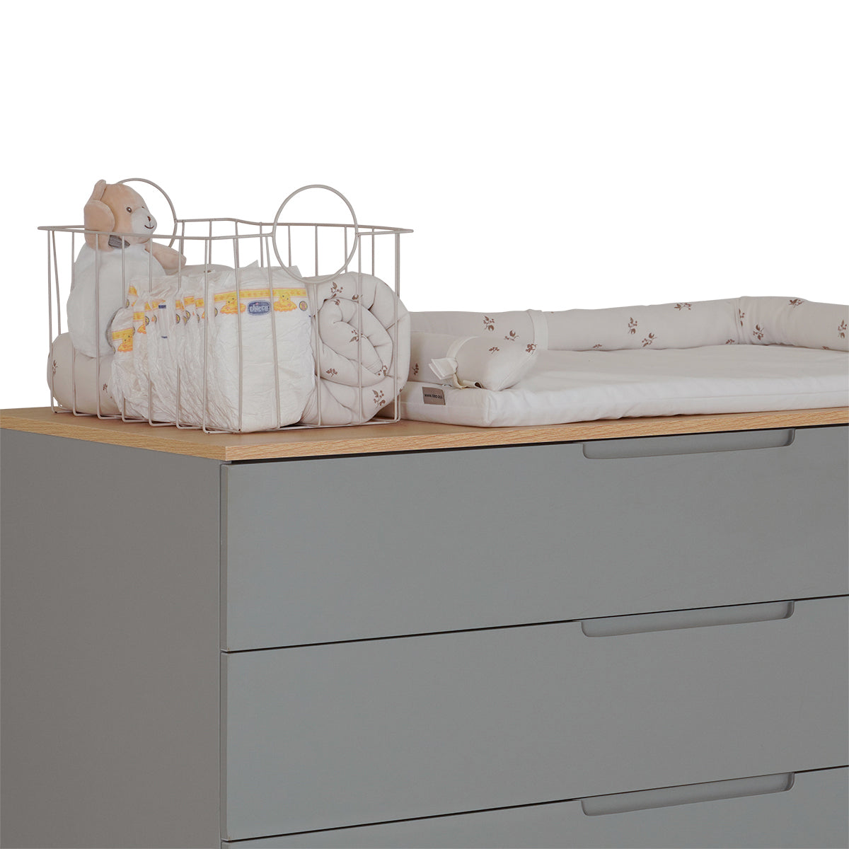 שידת אחסנה דייניז קיילי 120 ס"מ אפור/עץ | Dainy's Kylie™ Dresser Graphit/Wood